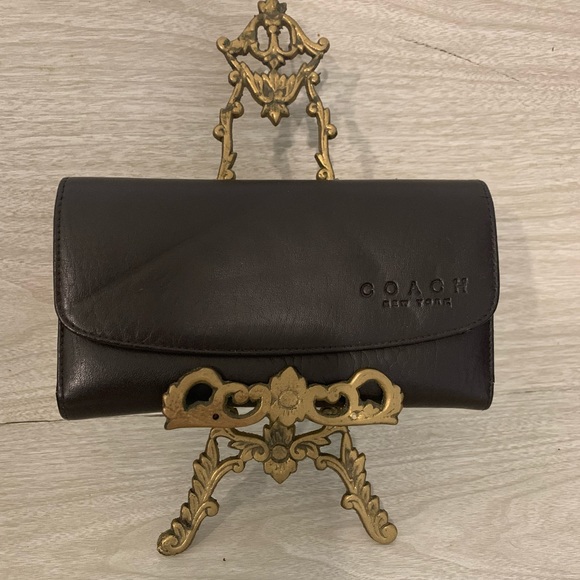 Coach Tri-fold Wallet - Picture 1 of 8